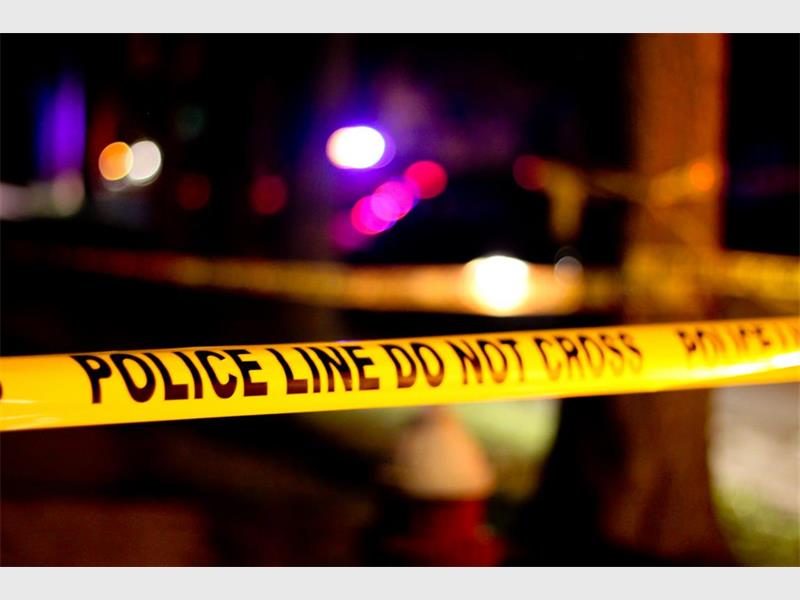 The 38-year-old suspect, who is employed as a security guard allegedly fled the scene with his girlfriend's eight-year-old child.