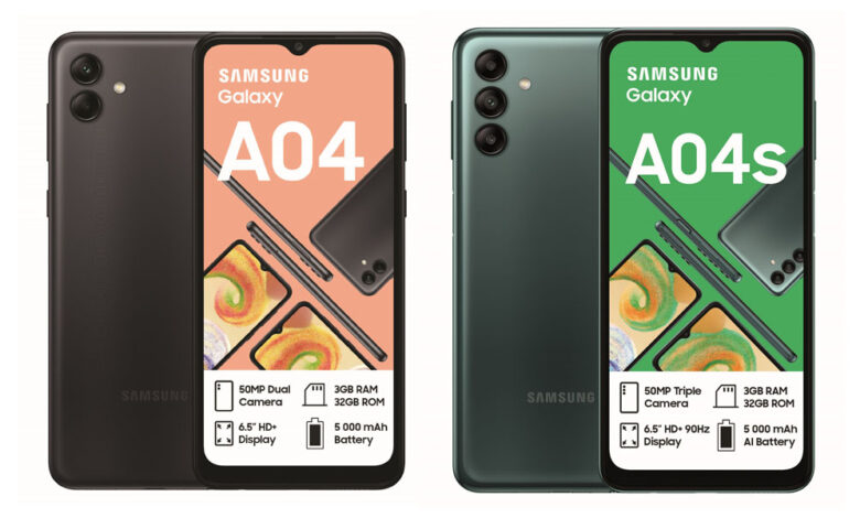 A04 and A04S
