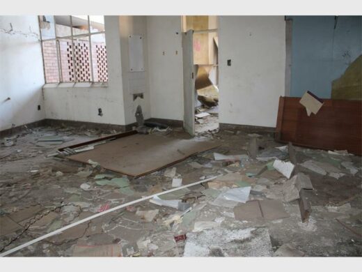 Ward at the Kempton Park Hospital. Photo: Kamogelo Magolo.