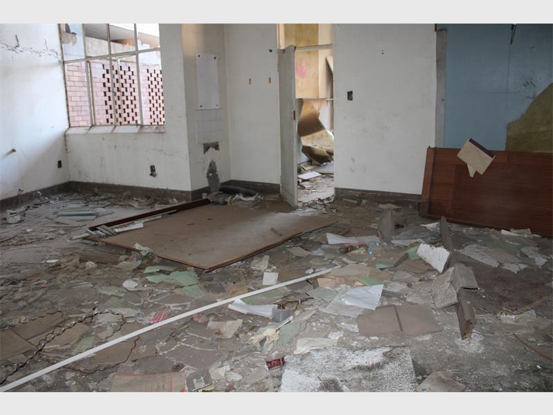 Ward at the Kempton Park Hospital. Photo: Kamogelo Magolo.