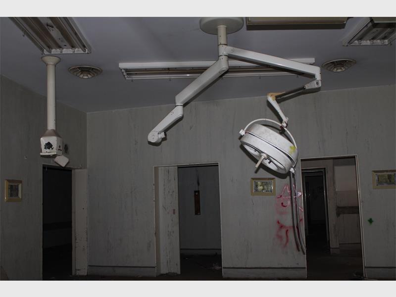 Old operating theatre at the Kempton Park Hospital. Photo: Kamogelo Magolo.