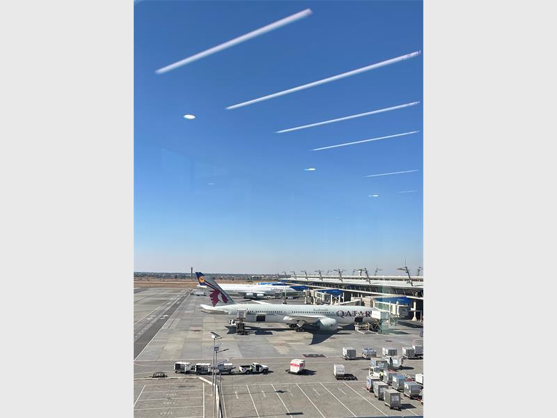 OR Tambo International Airport. Photograph supplied.
