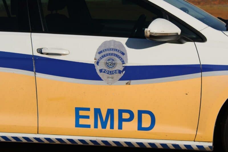 Photograph of an EMPD vehicle.