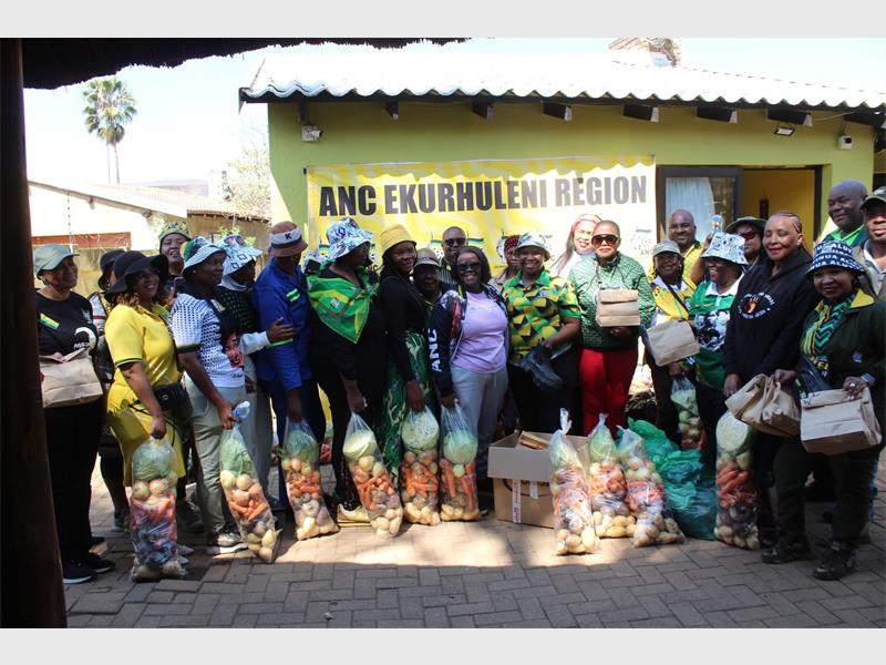 ANC celebrates the work of Tshegofatsa Rona Shelter founder Cynthia Dinalane, empowering women and children.