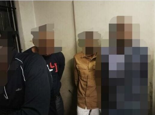 EMPD officers, with Gauteng traffic wardens, arrested five men linked to a hijacking and kidnapping in Kempton Park, recovering a stolen truck, a pistol, and several unlawfully obtained items.