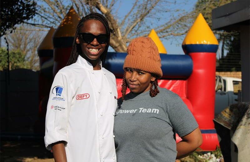 Tshegofatso Moiloa spend a day with Tawana Community Children’s Home and share a meal with them.