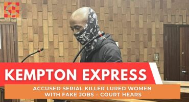 The trial of Mandlankosi Galadla resumed in the Kempton Park Regional Court today, September 16. Galadla faces multiple charges, including murder, kidnapping, rape and aggravated robbery, linked to a two-year crime spree in Kempton Park between 2020 and his arrest on October 28, 2022. Photo: Kamogelo Magolo.