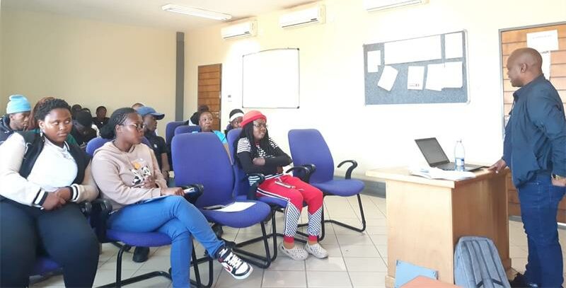 SAPS, together with the CPF, EMPD, and community patrollers, carried out a safety operation at Jiyane Secondary High School to remove prohibited items and educate learners on the importance of a secure learning environment.