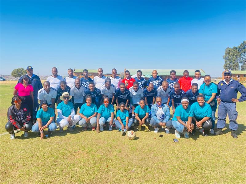 Tembisa South SAPS marked Women’s Month and paid tribute to the late Sergeant Mogale with a spirited soccer tournament at Esigongwene Sports Ground, promoting unity, fitness, and a drug-free community.