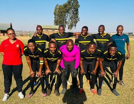 Tembisa South SAPS scored a thrilling 3–2 win against OR Tambo SAPS in the Ekurhuleni North District Soccer League on 20 August, with strong support from colleagues and a boost for their league title ambitions.