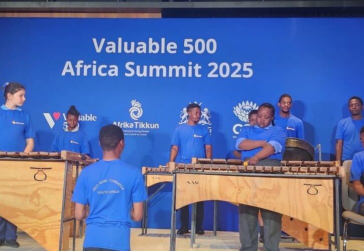 Learners from Con Amore School showcase inclusive talent at the Valuable 500 Africa Summit 2025, highlighting the power of music and inclusion.