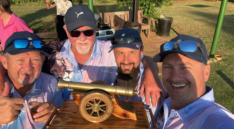 What started as an ordinary golf day turned into a fun surprise for Avion Golf Club members when 60 golfers swapped their clubs for bowls in the inaugural Golden Cannon Bowls Tournament.
