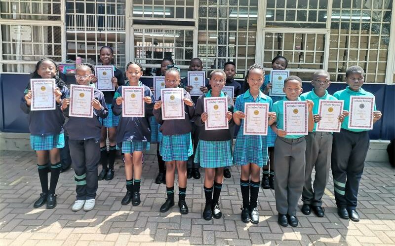 Grade 5 English and Afrikaans learners showcased their poetry skills at Laerskool Jeugpark’s annual festival.