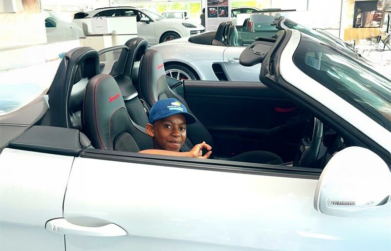 For 14-year-old Mosa Mahlatji, battling end-stage kidney failure, a thrilling day of Porsche, Lamborghini and Bentley rides — and a surprise PlayStation 5 — turned his dream into reality, thanks to Reach For A Dream.