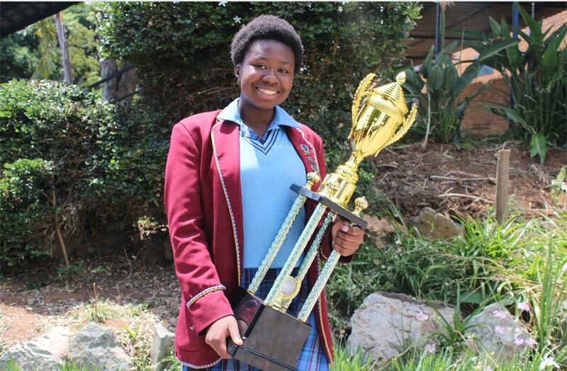 Grade Seven head girl Gavaza Siweya secured first place in the provincial EMS Olympiad, showcasing excellence in economics, entrepreneurship, and financial literacy.