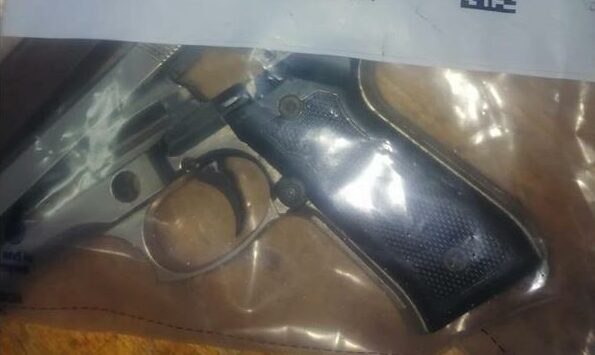 A flying squad crackdown led to four arrests and the recovery of a gun and a signal jammer.