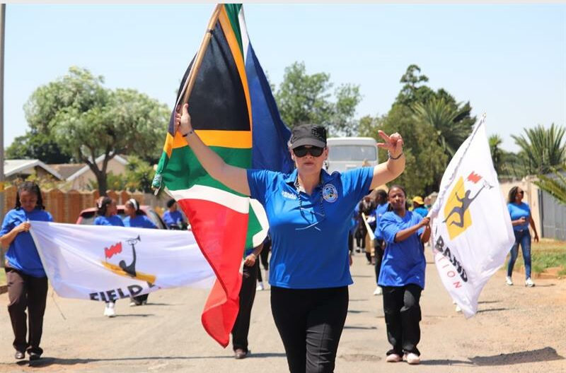 Young musicians from Birchleigh, Springs, Soweto and Mandini celebrated their national championship wins with colourful community marches.