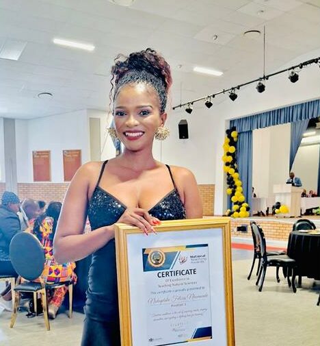 Teacher Nokuphila Felicia Nkomonde was recognised for her dedication to science education.