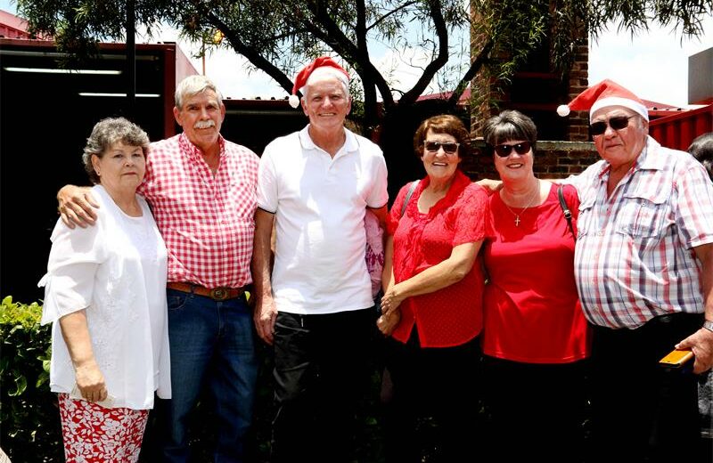 Members of the Forever Young Club enjoyed a special Christmas Edition lunch, live entertainment by Siyasanga Papu, and a ballroom dancing demonstration at Emperors Palace’s Red Roman Shed.