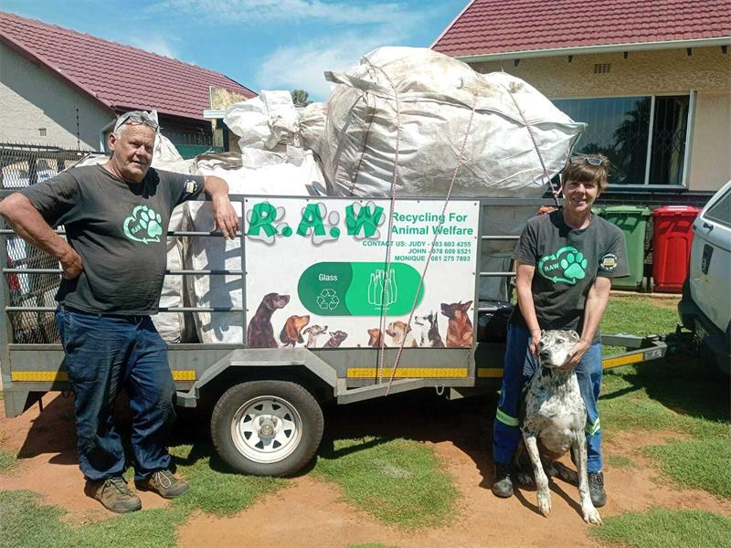 The grassroots rescue initiative Recycling for Animal Welfare (RAW) is gaining strong support from residents in Kempton Park, joining others across the East Rand to help save abandoned and injured animals.