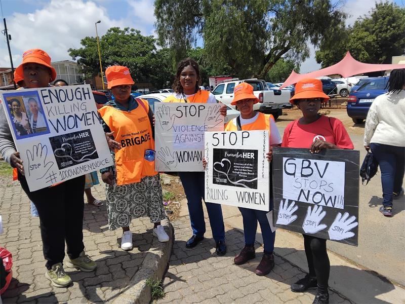 Mamie’s Angels Centre in Kempton Park joined the 16 Days of Activism campaign with a picket outside the Thembisa Magistrate’s Court, honouring victims of violence and calling for stronger community action against gender-based violence.