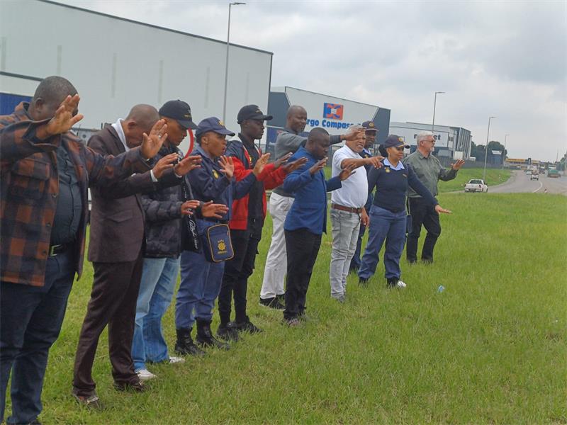 With hijackings on the rise, Kempton Park SAPS hosted a prayer event calling for protection for officers and road users.