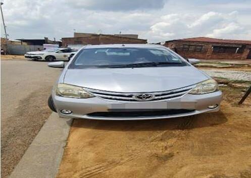 A stolen Toyota Etios linked to a robbery was recovered in Phomolong after EMPD officers traced it using tracking information.