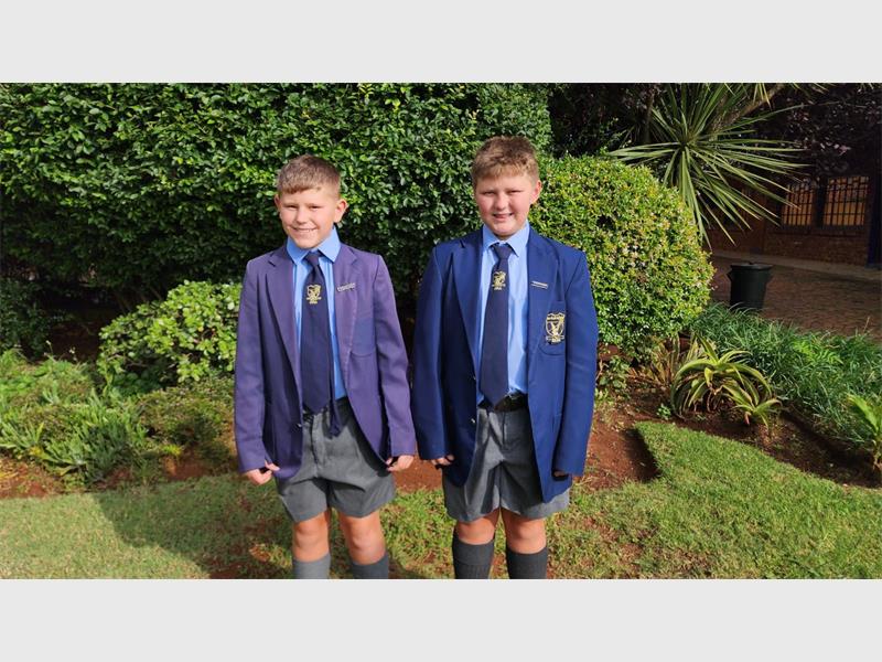 Oos Rand Akademie has announced the appointment of Jakes Landman and Troy van Vollenstein as its tuckshop leaders for the 2026 school year. The two learners will take on the responsibility of overseeing tuckshop operations and serving their fellow students in the year ahead.