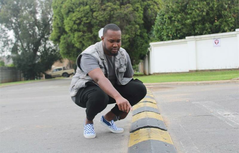 The plastic speed humps installed on Adrea Street in Glen Marais have sparked concern among residents, with the city confirming they were not approved or authorised.