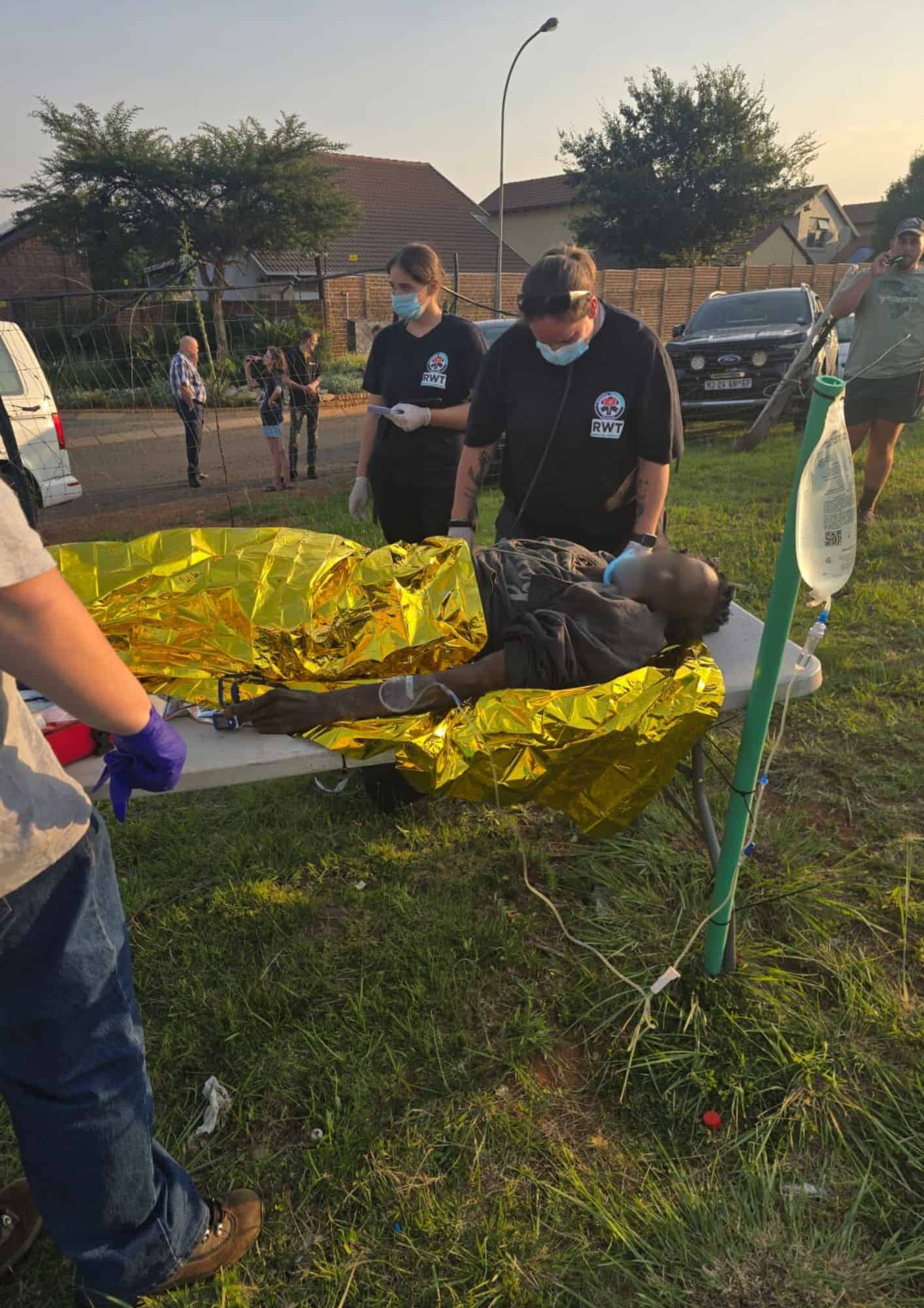 Community heroes step in to help Glen Marais homeless man