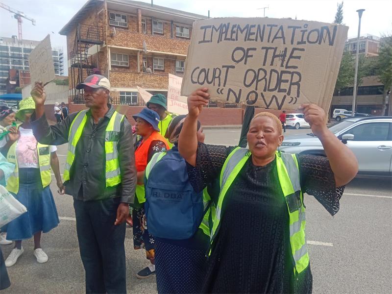 Former City of Ekurhuleni solid waste workers from Thembisa say they are still fighting for outstanding payments and reinstatement, despite court and CCMA rulings in their favour.