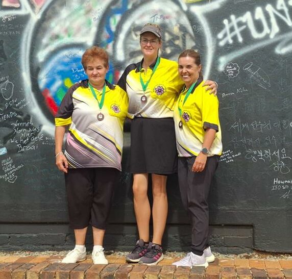 The men’s trips team claimed top honours, while the ladies secured bronze at the Ekurhuleni District Bowling Tournament.