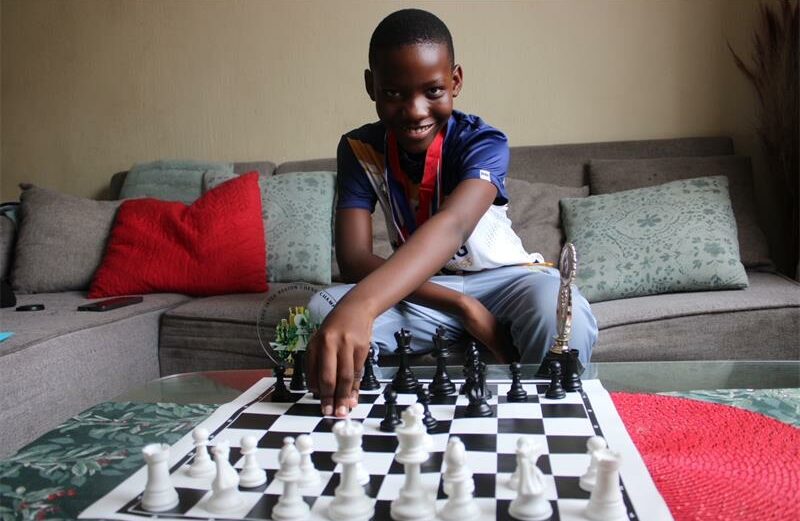 Braden-Lee Mokoena Kempton Park chess enthusiast and academic achiever Owethu Bhomela (13) is set to compete in the upcoming Closed Chess Championship.