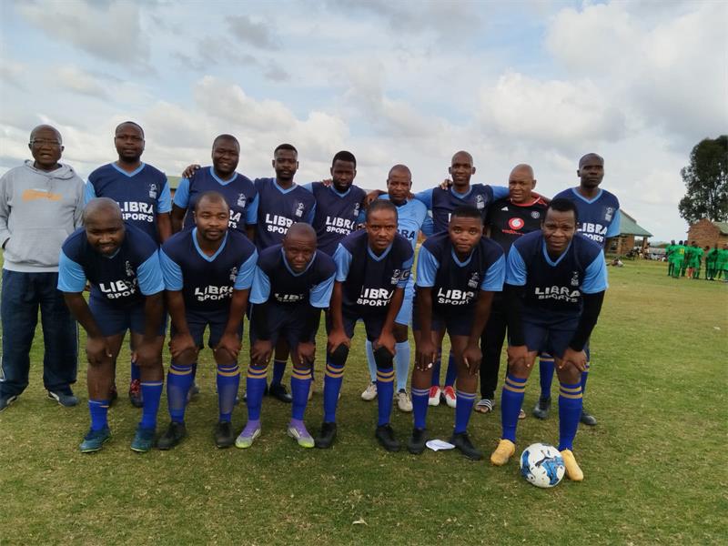 Thembisa South SAPS defeated Olifantsfontein SAPS 2–1 in a friendly match aimed at promoting teamwork and camaraderie among police units.
