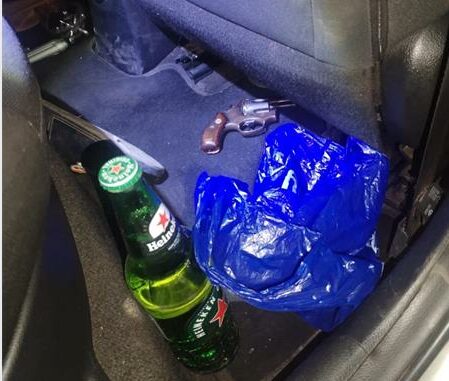 Five suspects were arrested, two firearms recovered and a wounded hijacking victim rescued after Highway Patrol members engaged in a high-speed chase and shootout on the R562 on February 27.