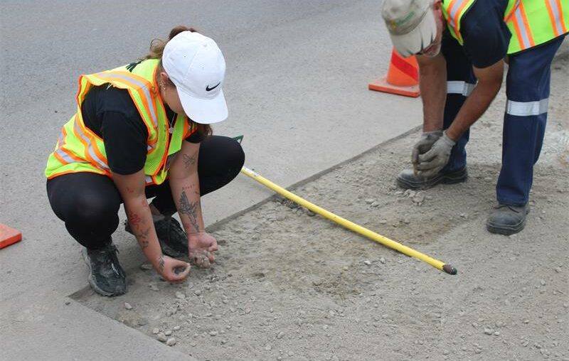 Community Rise Alliance (CRA) come together to fix potholes.