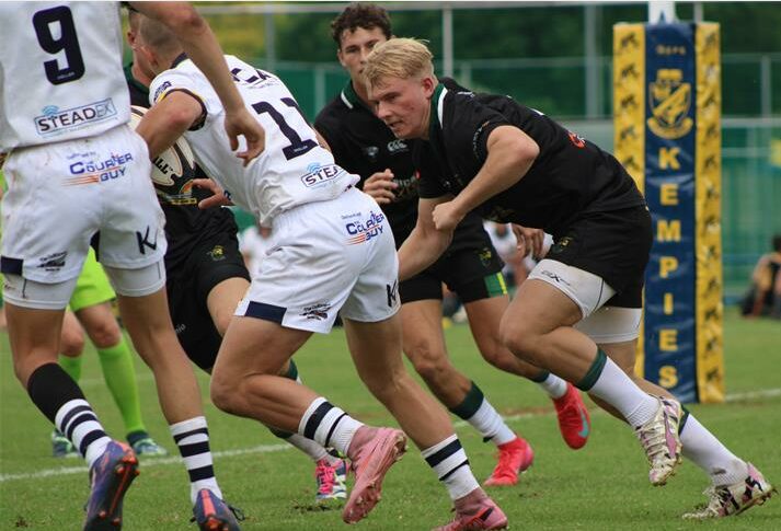The visiting side secured a 25–15 victory after a tightly contested match at Hoërskool Kempton Park.