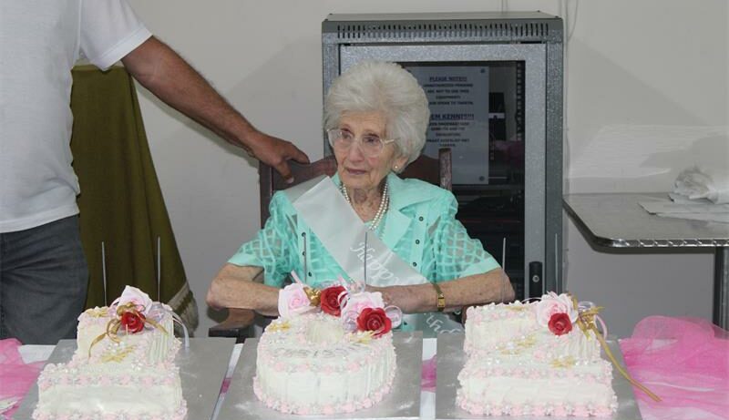 Chrissie Venter of the Council of the Aged in Allen Park, Kempton Park, celebrated her 102nd birthday on February 24.