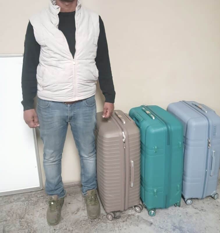 The alleged drug mule is expected to appear before the Kempton Park Magistrate's Court this week on charges relating to drug trafficking.