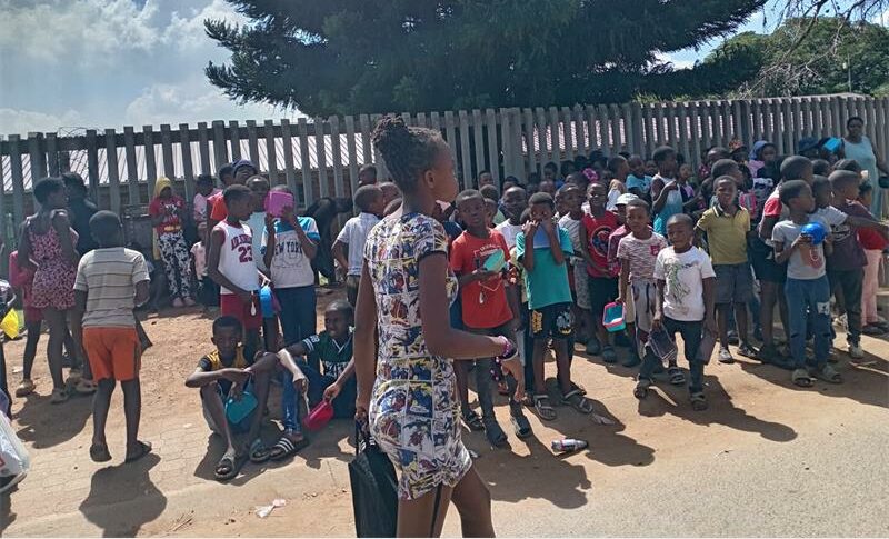 Community programme feeds Thembisa children during school holidays