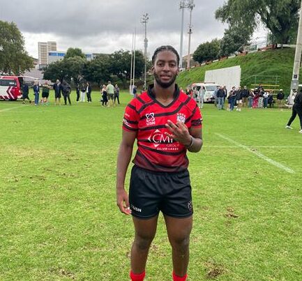 Young rugby player, Mihle Cholephi asks for sponsorship to make his dream come true of traveling to France for a rugby tour.
