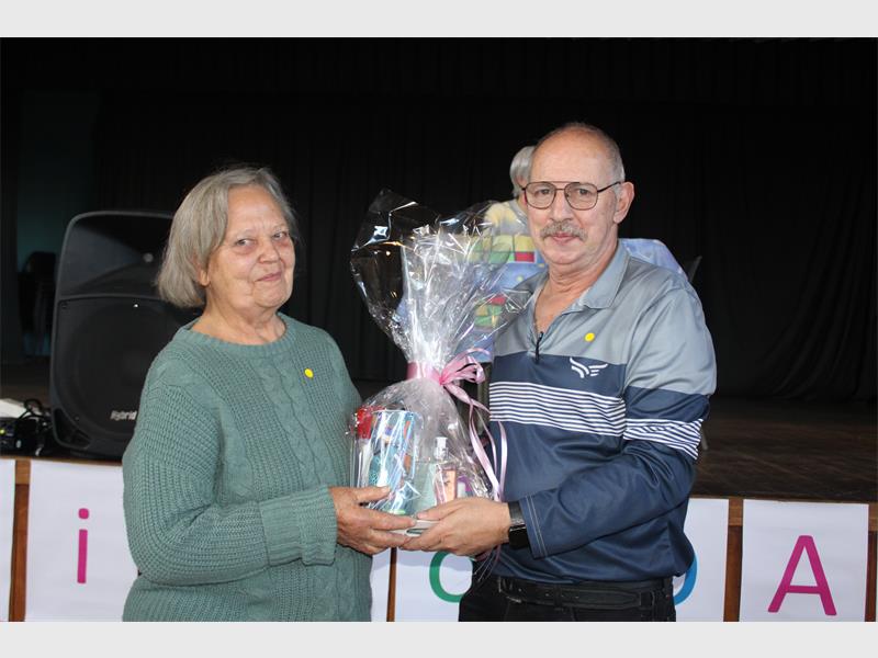 Family,friends and loved ones enjoyed bingo.