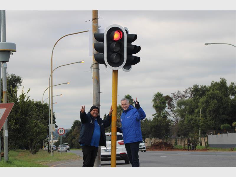 Long-awaited repairs completed at Norkem Park R25 intersection
