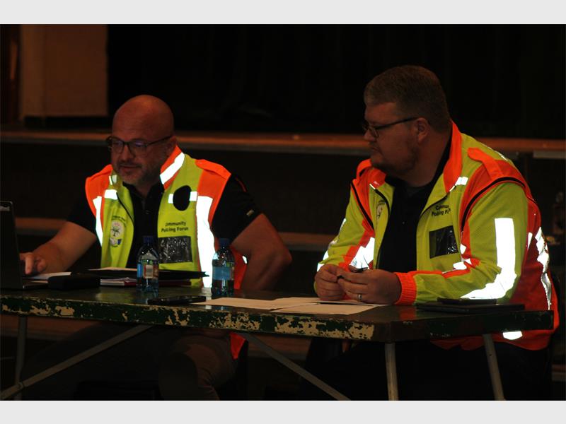 Norkem Park CPF Sector 1 had a community safety meeting.
