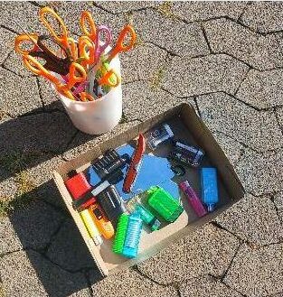 EMPD conduct school search in Thembisa schools and find various things not required to be in learners pockets.