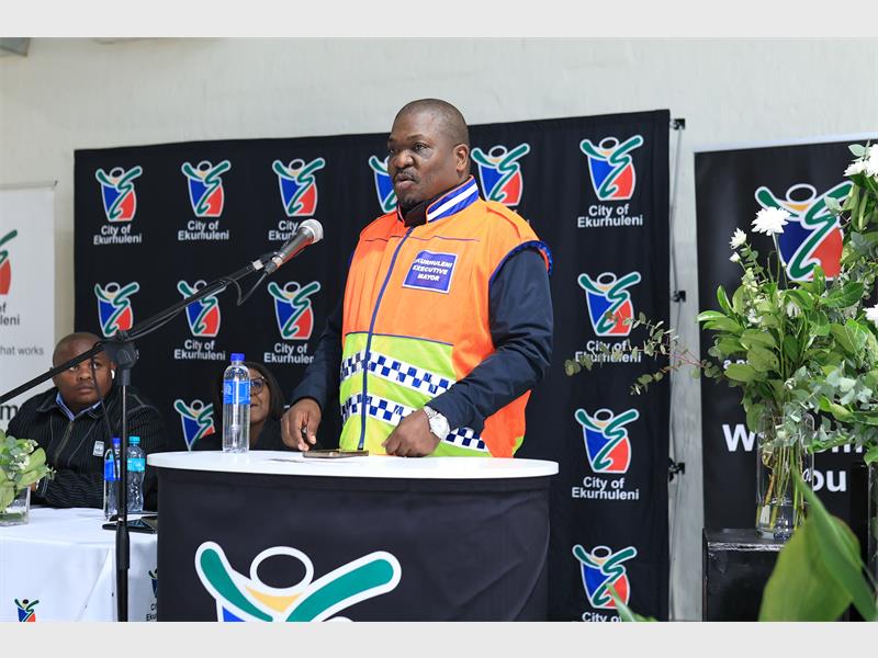Mayor invites potential investors to navigate Thembisa precinct through IOE.
