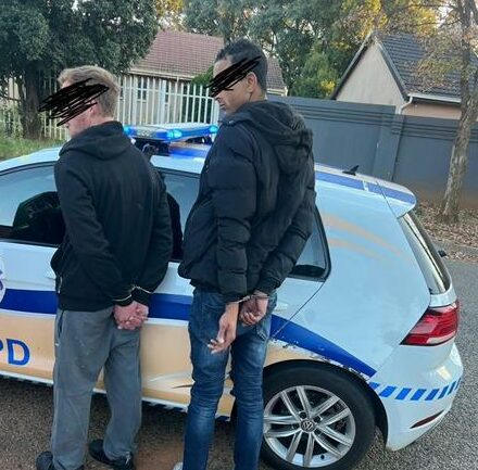 Officers recovered a hijacked truck and arrested two suspects linked to a hijacked e-hailing vehicle during separate operations on May 26.