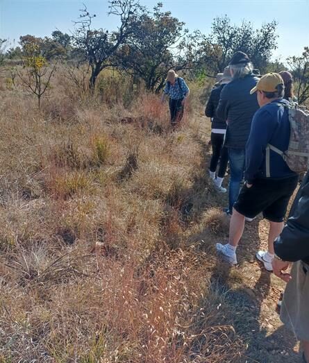 Many visitors to Melville Koppies got a chance to do two events in one morning, all for the same price.