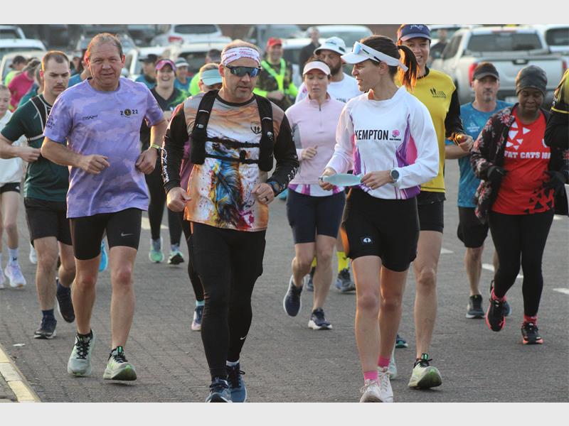 In preparation of the upcoming Comrades Marathon, Kempton Road Runners held a 10km send-off run.