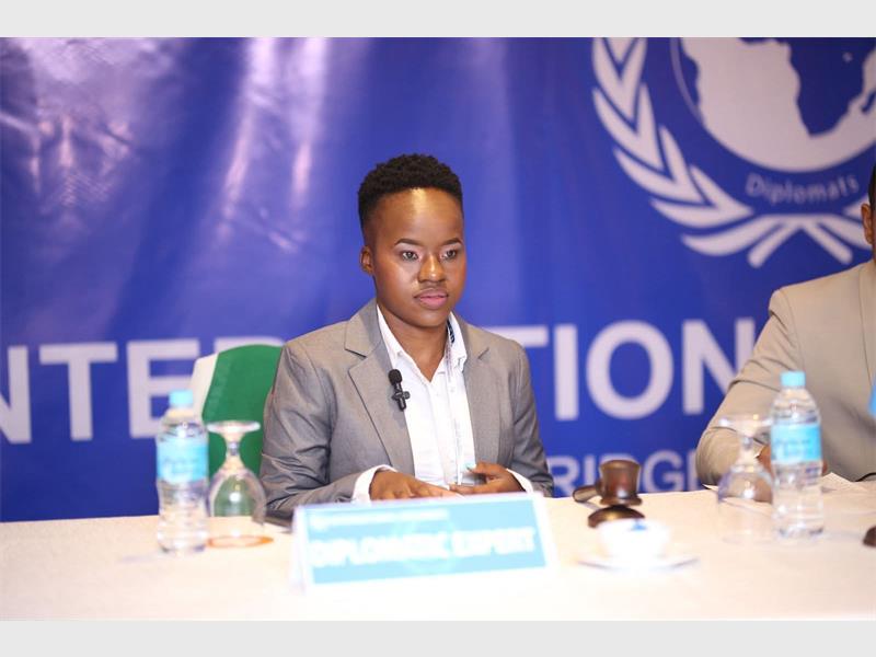 Selokela is a proud social worker who works for the community and represents in at a global stage.